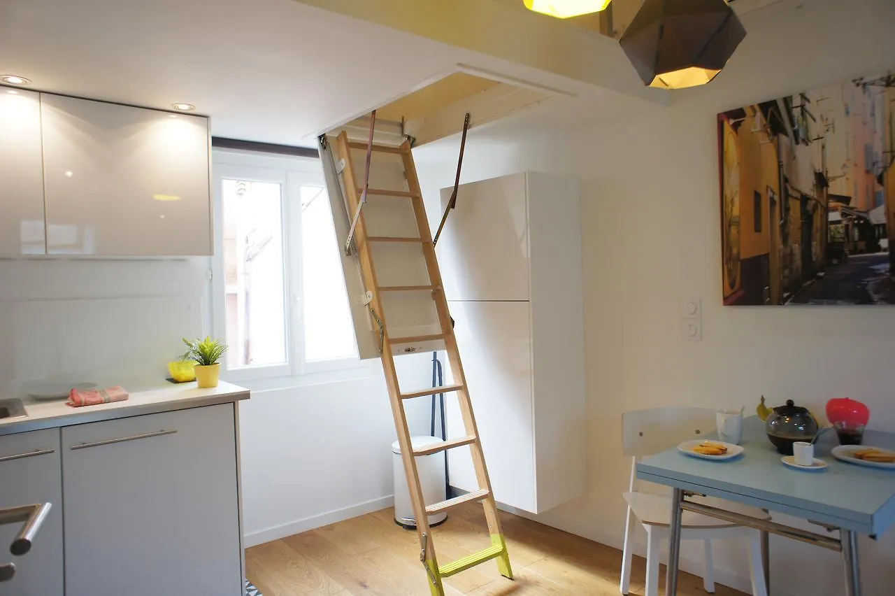 Ze Perfect Place - Superbe Studio Vieux Nice - Calme Et Climatise צרפת