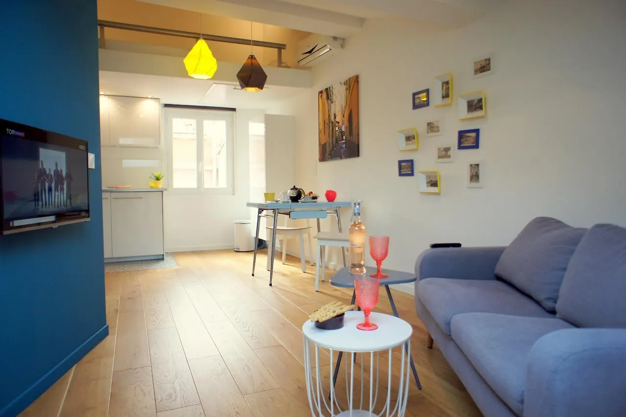 Ze Perfect Place - Superbe Studio Vieux Nice - Calme Et Climatise צרפת